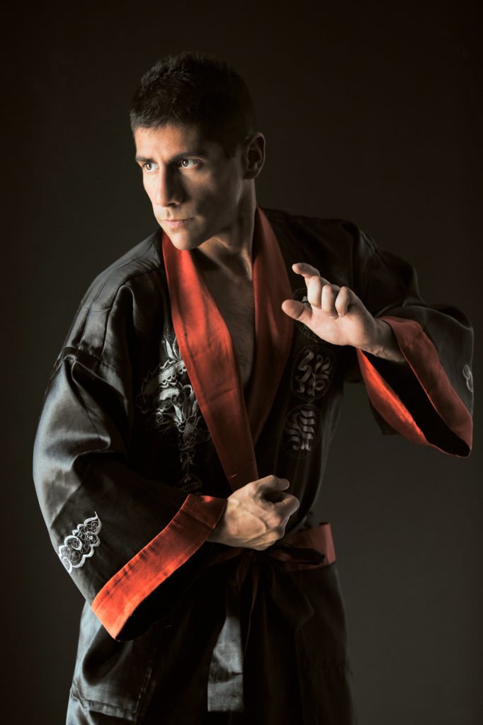 Fitness Portrait of martial artist Josh Boyes