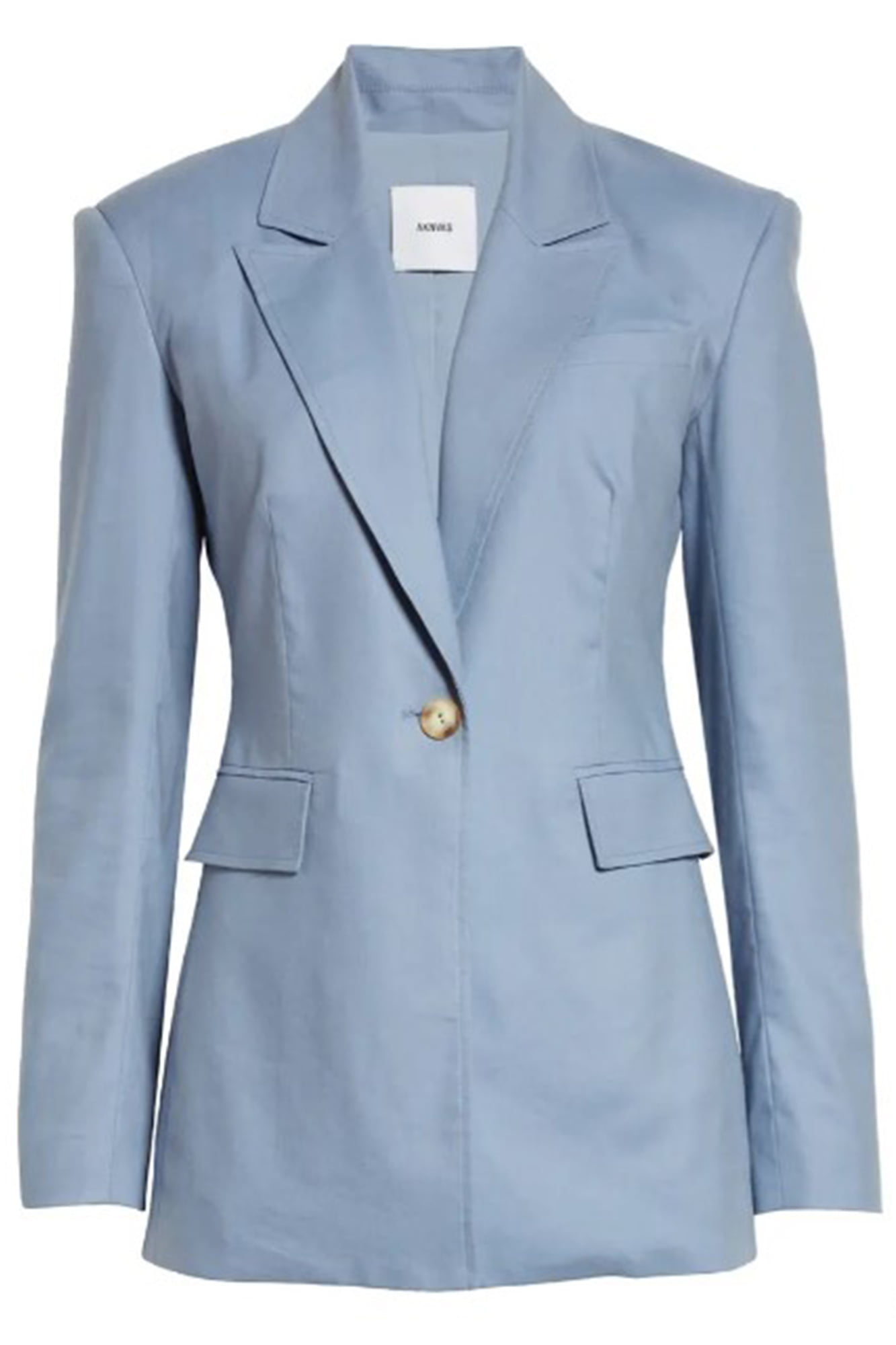 blue blazer for women's headshot